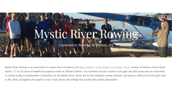 Desktop Screenshot of mysticriverrowing.org