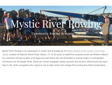 Tablet Screenshot of mysticriverrowing.org